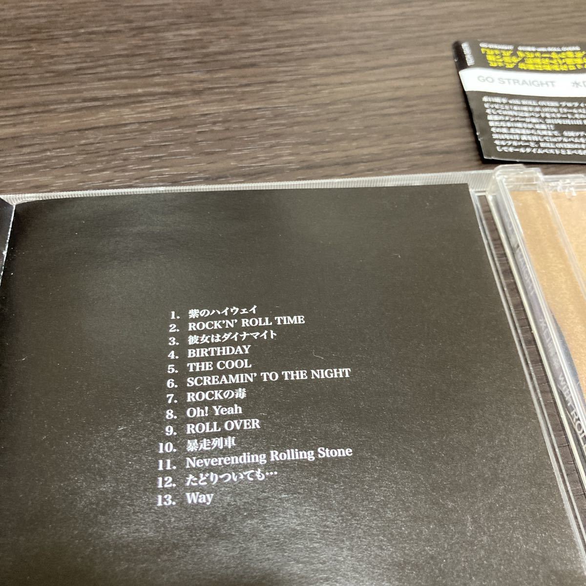 ROLL with 水口晴幸 OVERS - GO STRAIGHT Yahoo!オークション : CD 