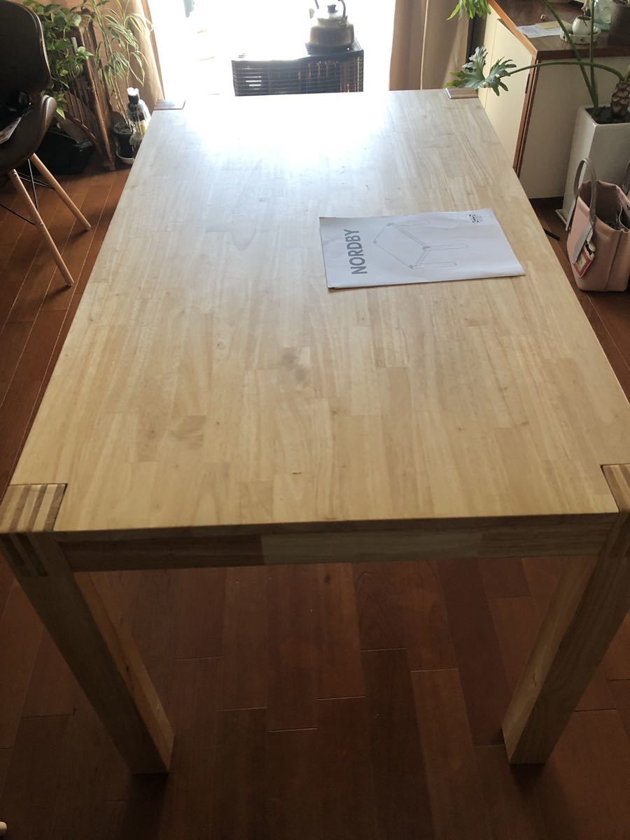 IKEA　NORDBY　ダイニングテーブル ダイニングテーブル IKEA NORDBY 住まい、インテリア ブランド