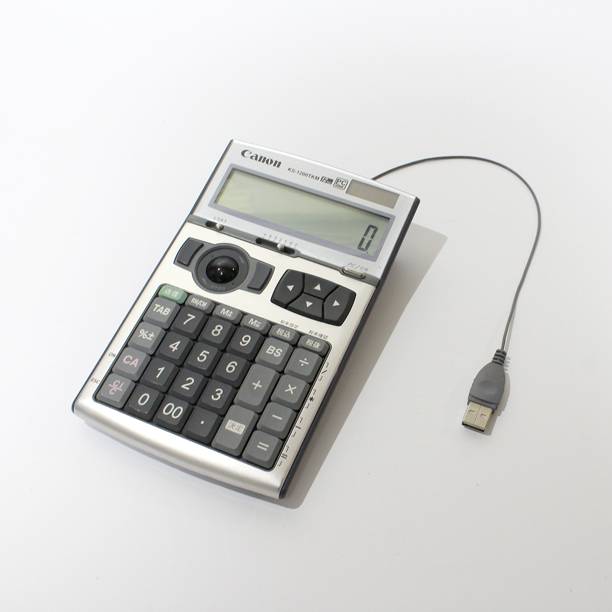 Canon キャノン Ks 10tkm 電卓 Pc連動型電卓 トラックボール付 テンキー Usb接続 現状品 Y0585 その他 売買されたオークション情報 Yahooの商品情報をアーカイブ公開 オークファン Aucfan Com