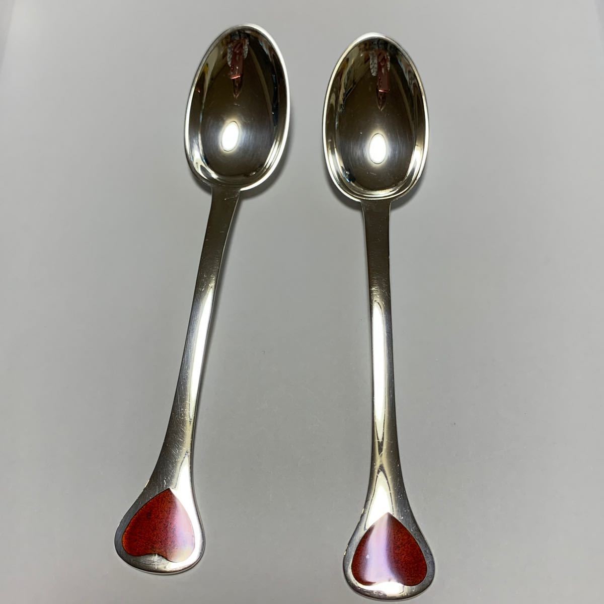 ハンスハンセン スターリングシルバー 925S スプーン 16cm 2本 銀食器