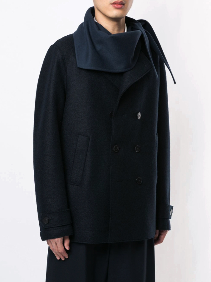 2019SS ☆ ジルサンダー Jil Sander カシミヤ製 セーラースカーフ