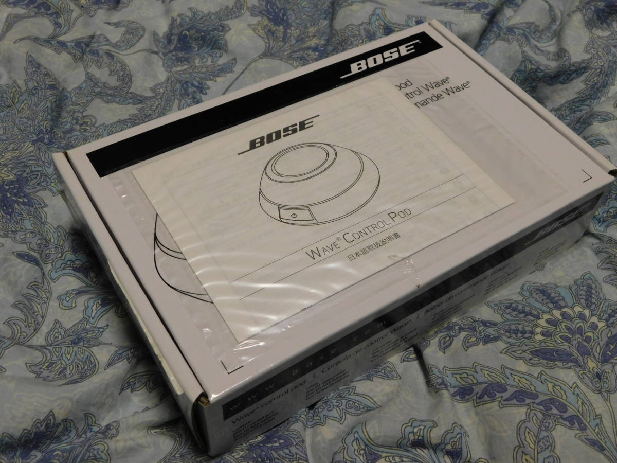 ★☆【雑貨・AV機器】ボーズ Bose Wave Control Pod Model:325461-0010 wave music system用のコントローラー 動作確認済/正規品☆★