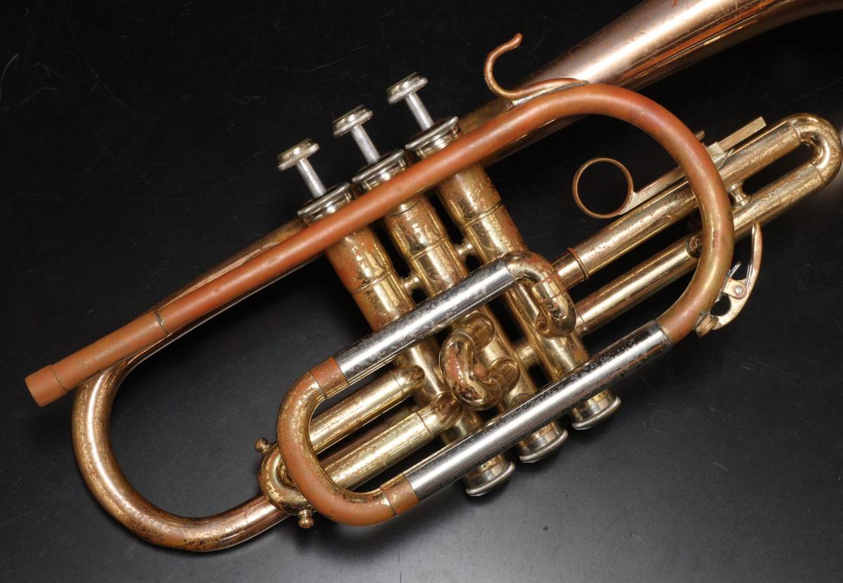 コルネット YAMAHA YCR-332 ヤマハ 楽器、器材 ハード 管楽器 赤ベル