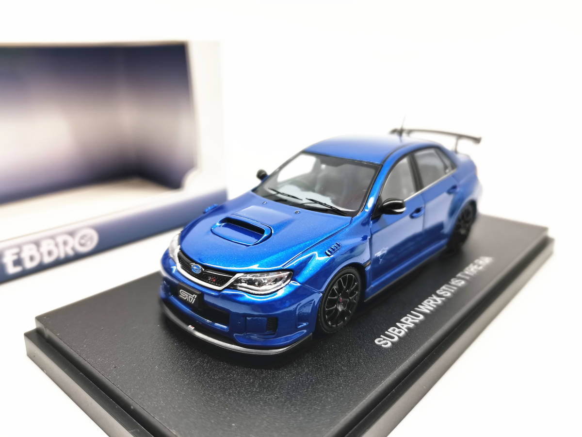 CARNEL 1⁄43 スバル WRX STI Type RA-R (VAB) 2018 Crystal White