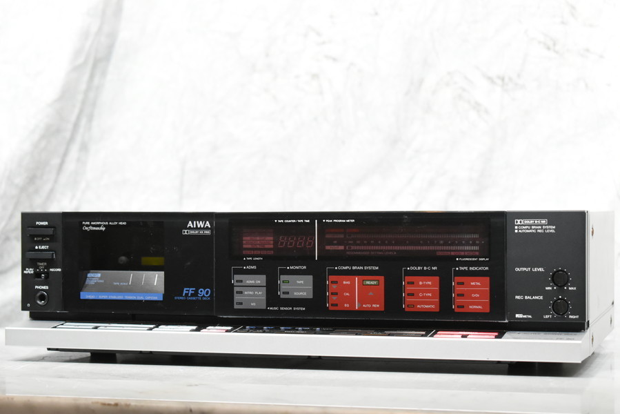 AIWA アイワ カセットデッキ AD-FF90【ジャンク品】 【公式通販】