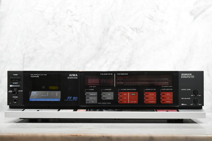 AIWA アイワ カセットデッキ AD-FF90【ジャンク品】 【公式通販】