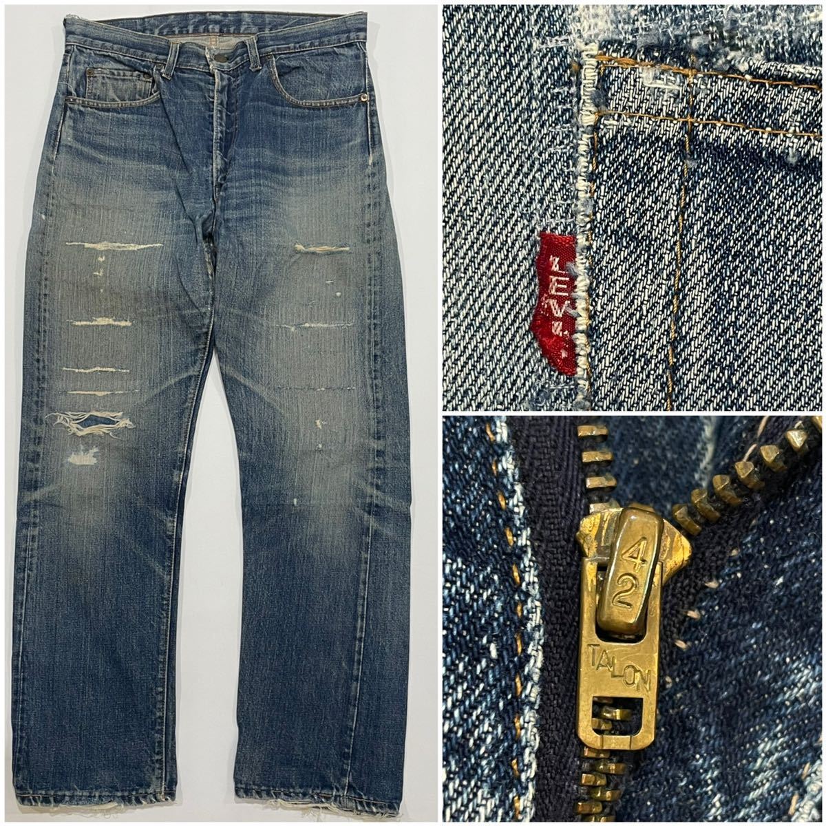 60s Vintage 70s USA Levis Levi's Jeans Big E - Denim | 1960s – vintage sale