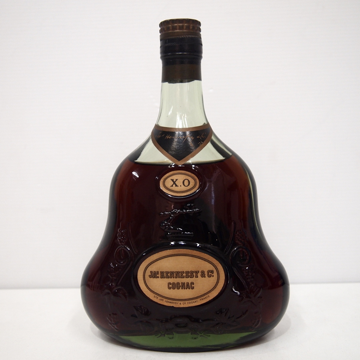 L16779D1M Hennessy ☆ ジャズヘネシー XO グリーン 旧 ボトル 紙