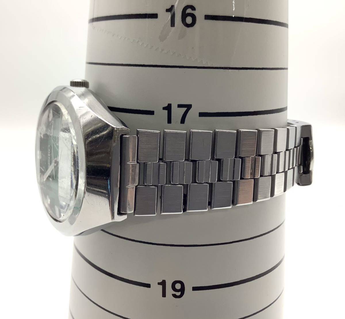 15) SEIKO セイコー LM 25石 ロードマチック 5606-7360 カットガラス