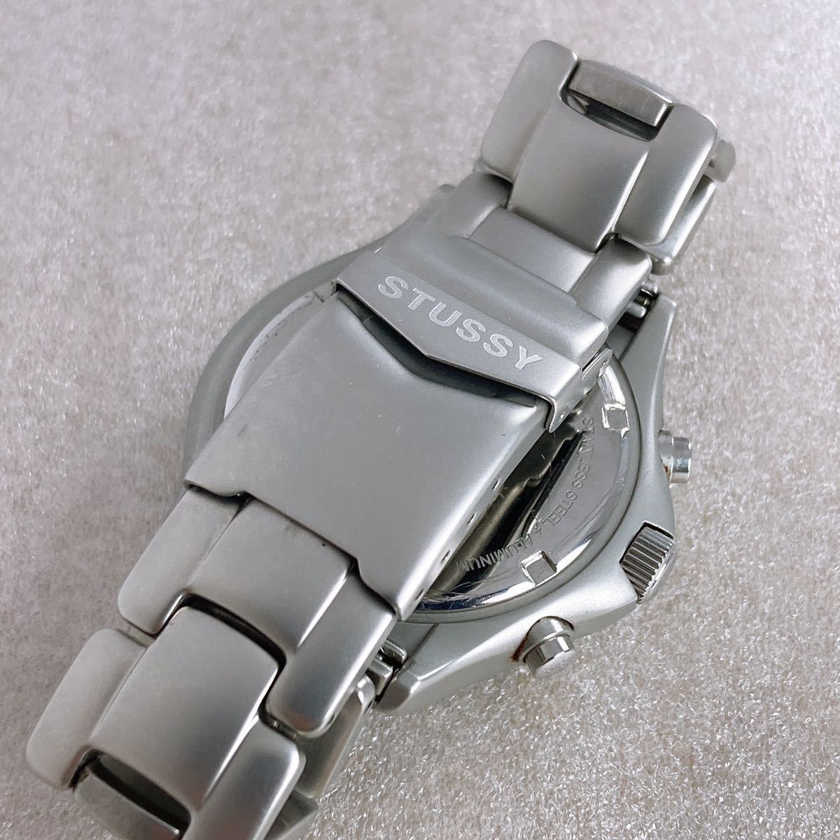 限定品】 極美品 STUSSY TOURMASTER ツアーマスター ダイバー 限定品】 極美品 STUSSY TOURMASTER ツアーマスター ダイバー