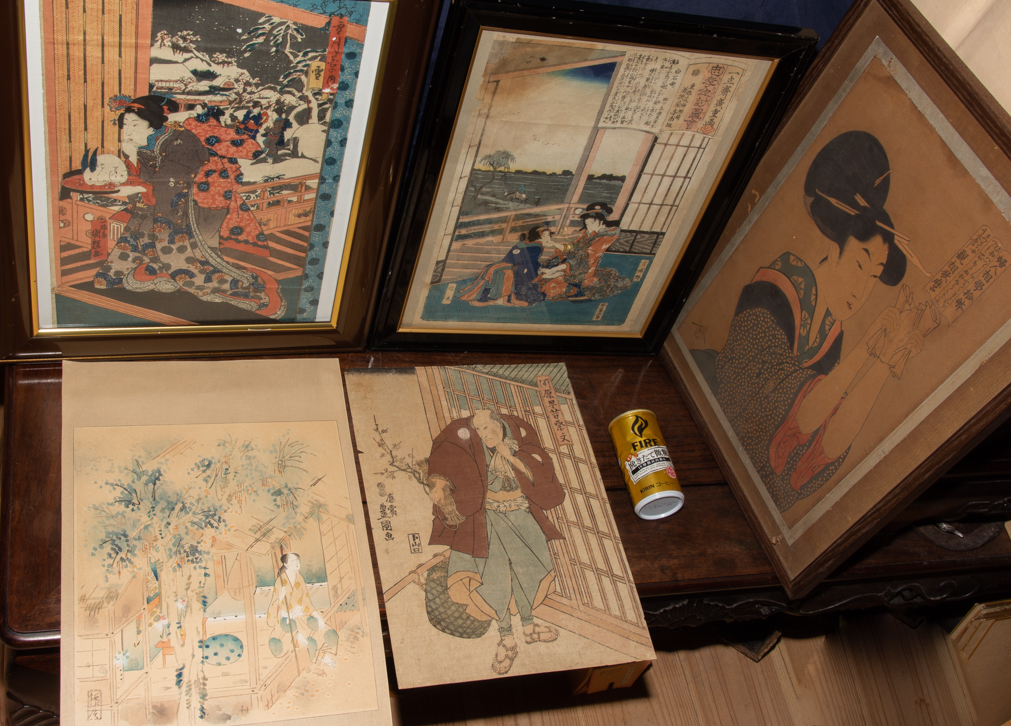 木版画 5枚 菅楯彦 一雄斎国輝 雪月花の内雪 一立斎広重 忠孝仇討図会 豊国 河原町昔祭文 喜多川歌麿 婦人相学捨拾躰 木版画 売買されたオークション情報 Yahooの商品情報をアーカイブ公開 オークファン Aucfan Com