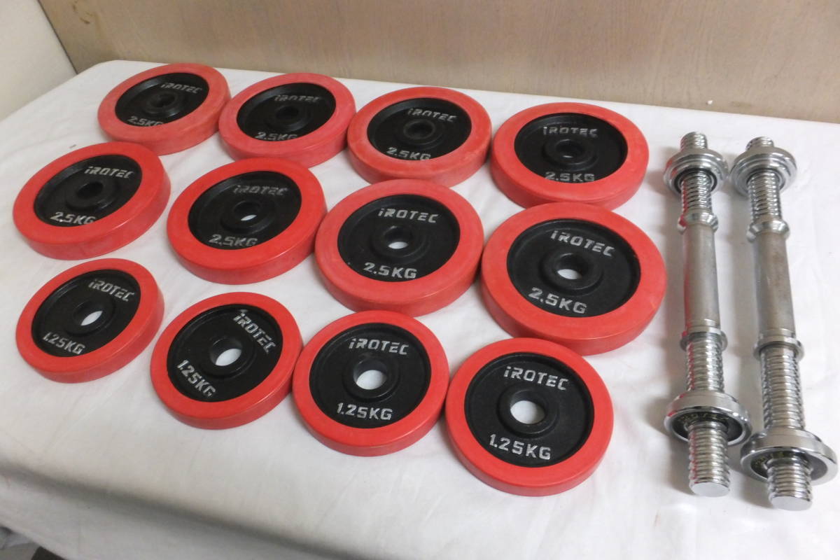 ☆中古・美品☆iROTEC アイロテック プレート ラバープレート 12枚  