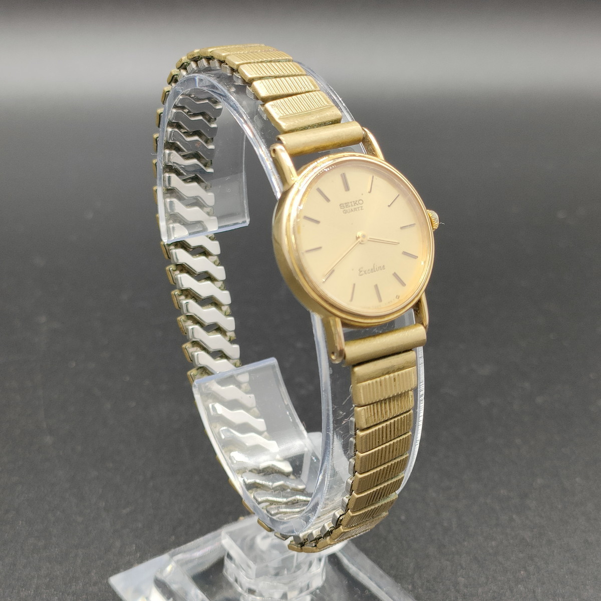 セイコー Seiko 腕時計 エクセリーヌ 14K 動作品 7320-0070 1819371 