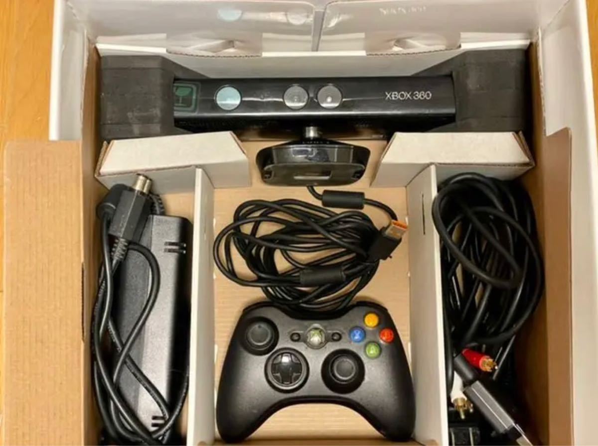 xbox360 KINECT本体箱付＋ソフト7本セット ユアシェイプフィットネス 