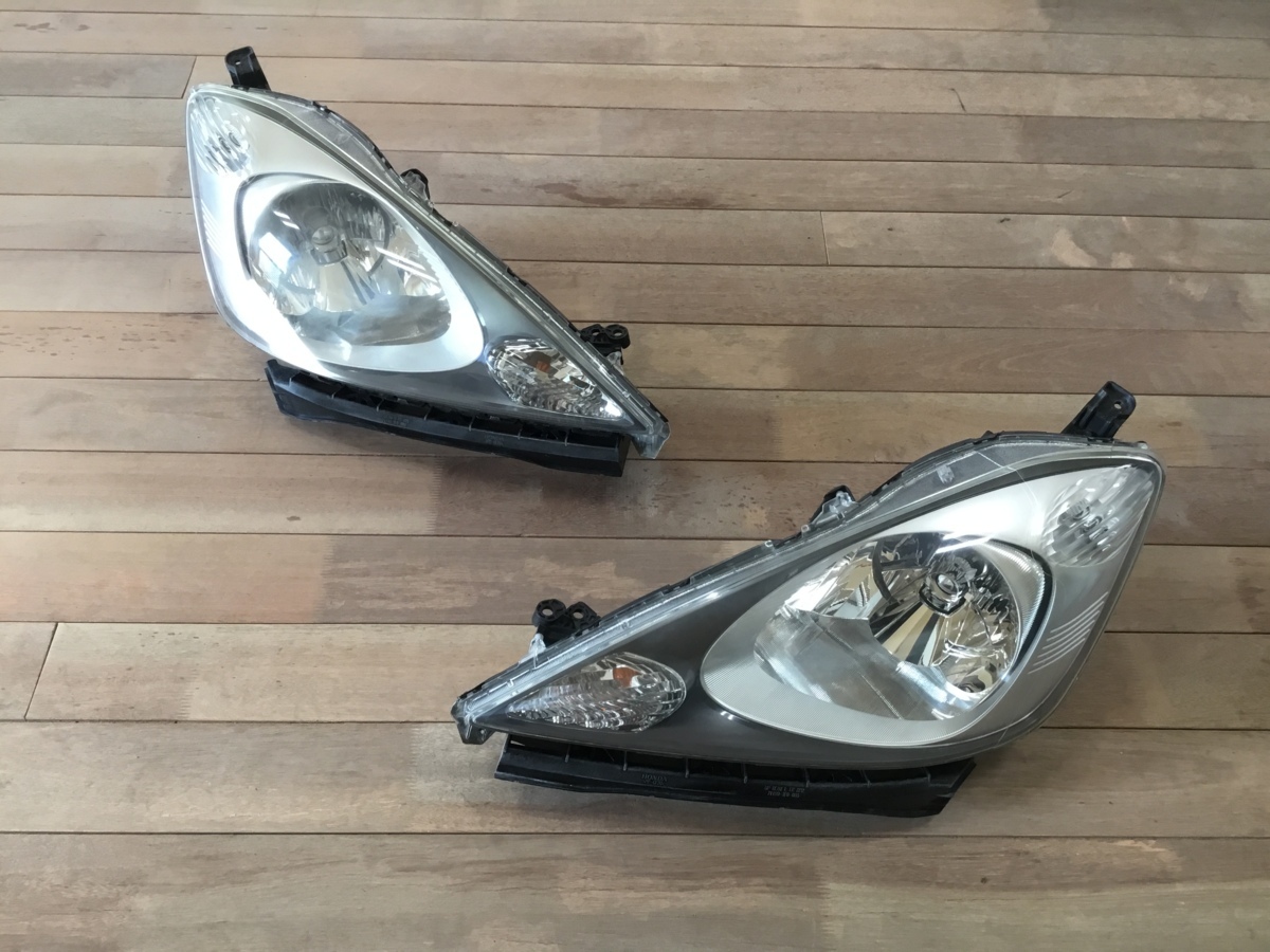 GE6 フィット 純正 HID ヘッドライト STANLEY P6869 左右セット 0933 