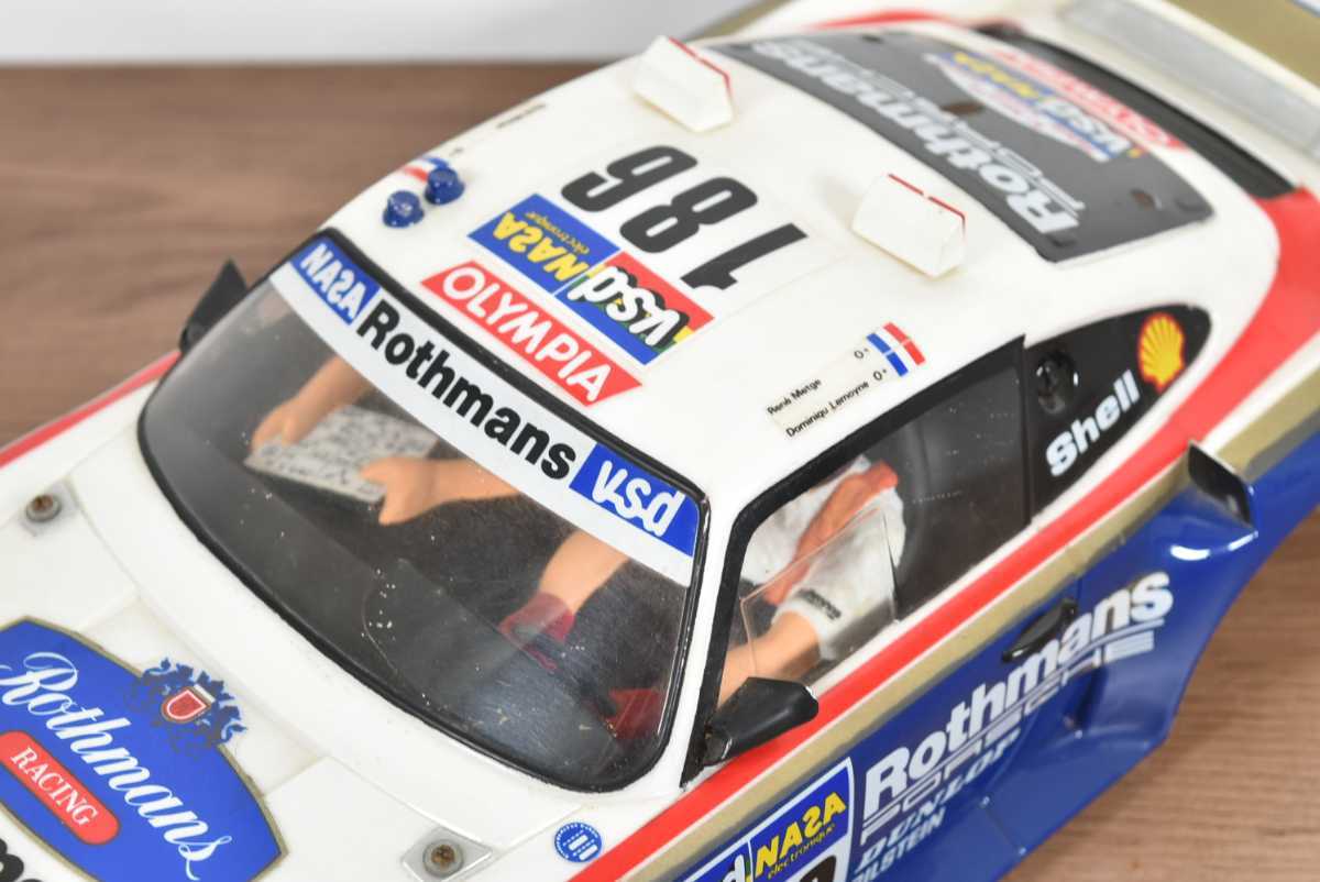 タミヤ 1/12 RC ポルシェ 959 パリ ダカールラリー 優勝車 ボディの
