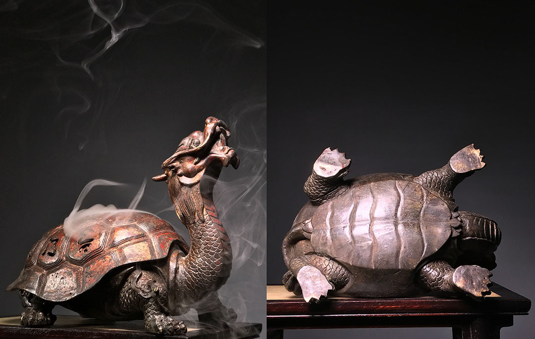 古玉 骨董品 古美術 亀8匹 古玉 骨董品 古美術 亀