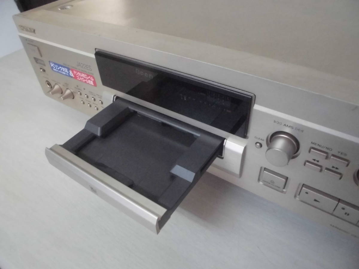 △SONY ソニー MDデッキ MDS-JA22ES 動作未チェックジャンク品