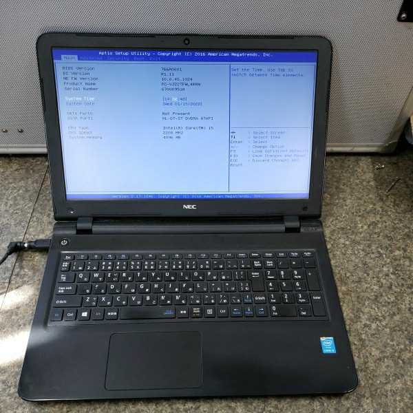 NEC VJ22TF-N VersaPro Core PC : i5 J Windows10 Laptop - Used VF-N