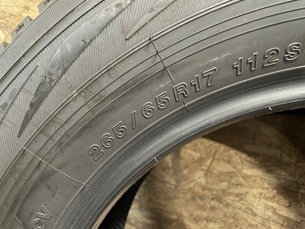 新車外し265／60R18 ヨコハマ4本セットSUVに