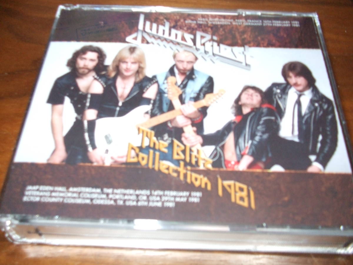 Judas Priest《 Blitz Collection 81 Soundboard Recording 》★ライブ3枚組