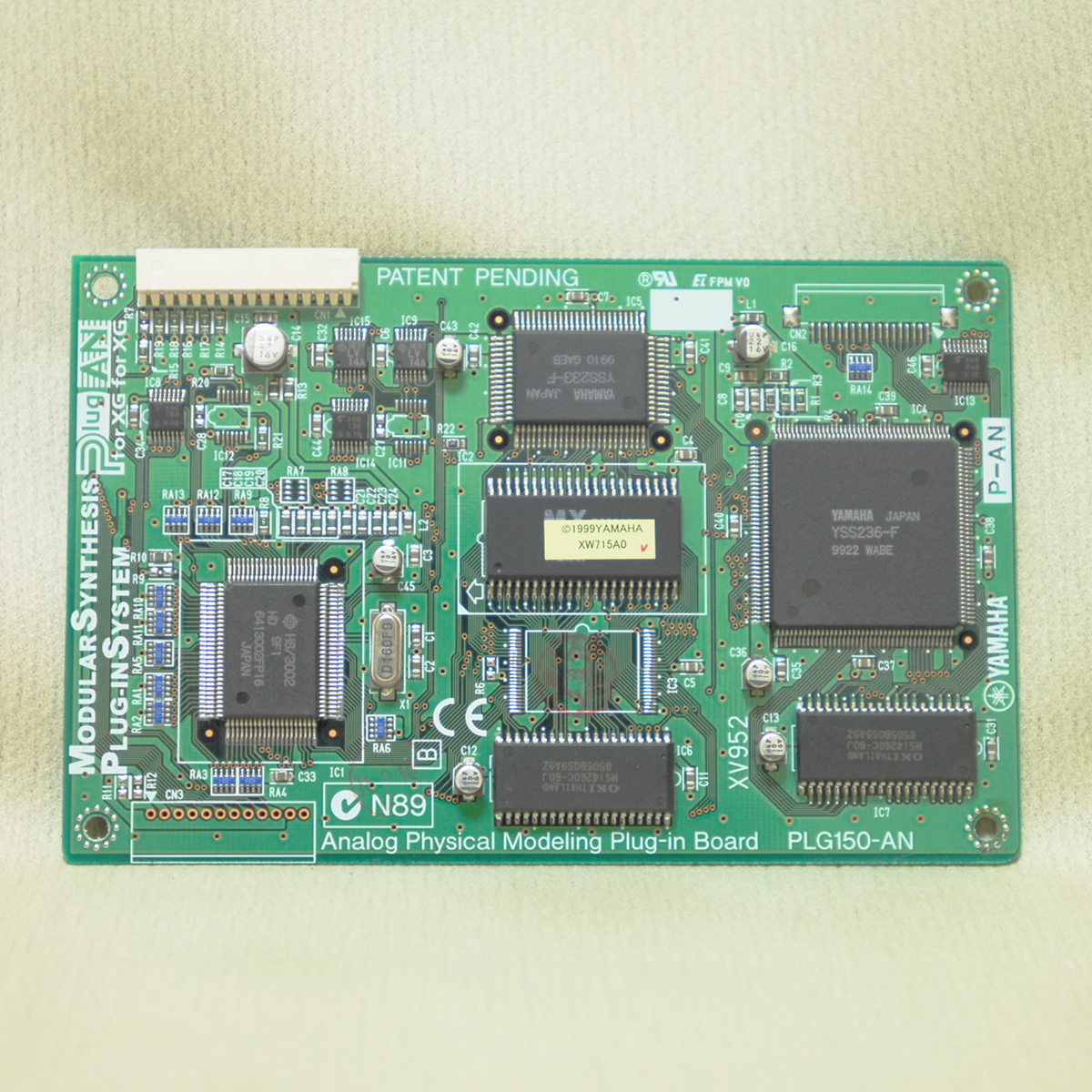 YAMAHA PLG150-AN シンセ音源 プラグインボード 動作確認済 ☆動作品☆YAMAHA ヤマハ PLG150-AN アナログシンセをシミュレートした
