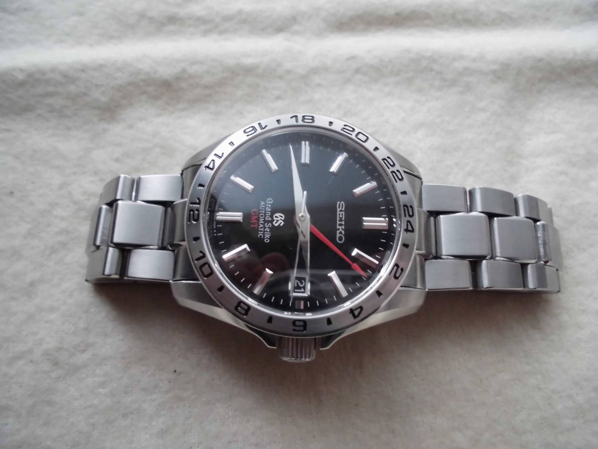 希少 超美品 セイコー グランドセイコー GRANDSEIKO GMT SBGM001  