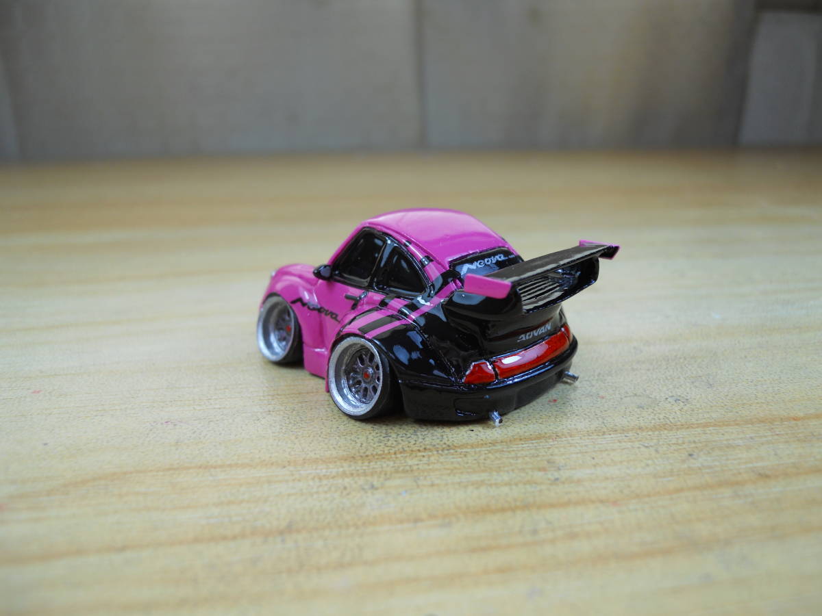 ポルシェ 993 ワイドボディ BBS カスタム ミニカー 23