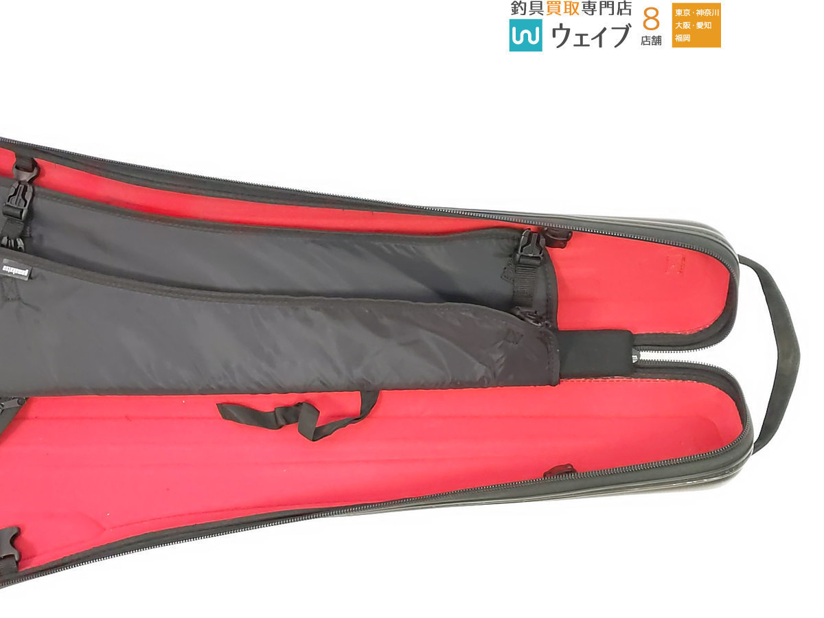 がまかつ 成型ロッドケース スリム GC277 ブラック 美品(フィッシング 