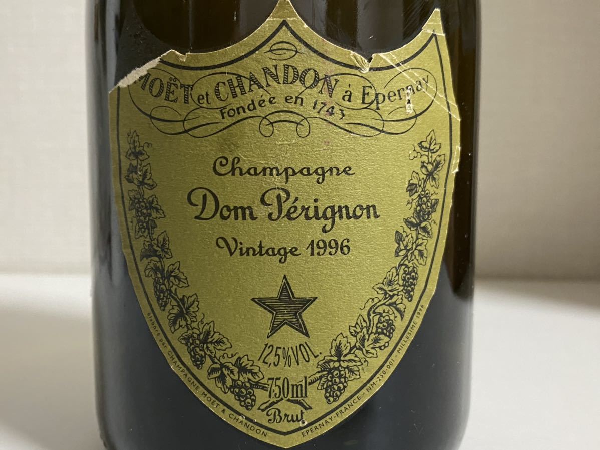 古酒・未開栓】Dom Perignon ドンペリニヨン ヴィンテージ 1996 750ml