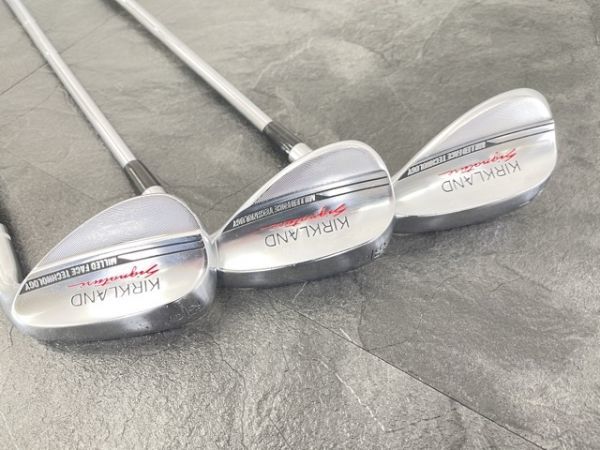 KIRKLAND カークランドシグネチャー ゴルフ ウェッジ 3本セット 52