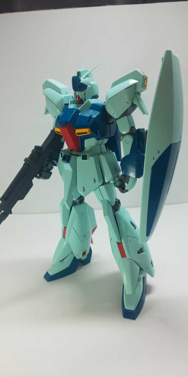 バンダイ HGUC RGZ-91 リガズィ 全塗装完成品_1
