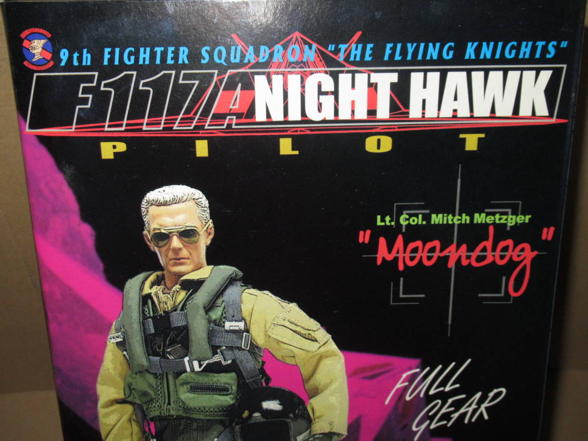 1/6 パイロット フィギュア F-117A DRAGON 1/6 9th FIGHTER SQUADRON F117A NIGHT HAWK PILOT 2001年 戦闘