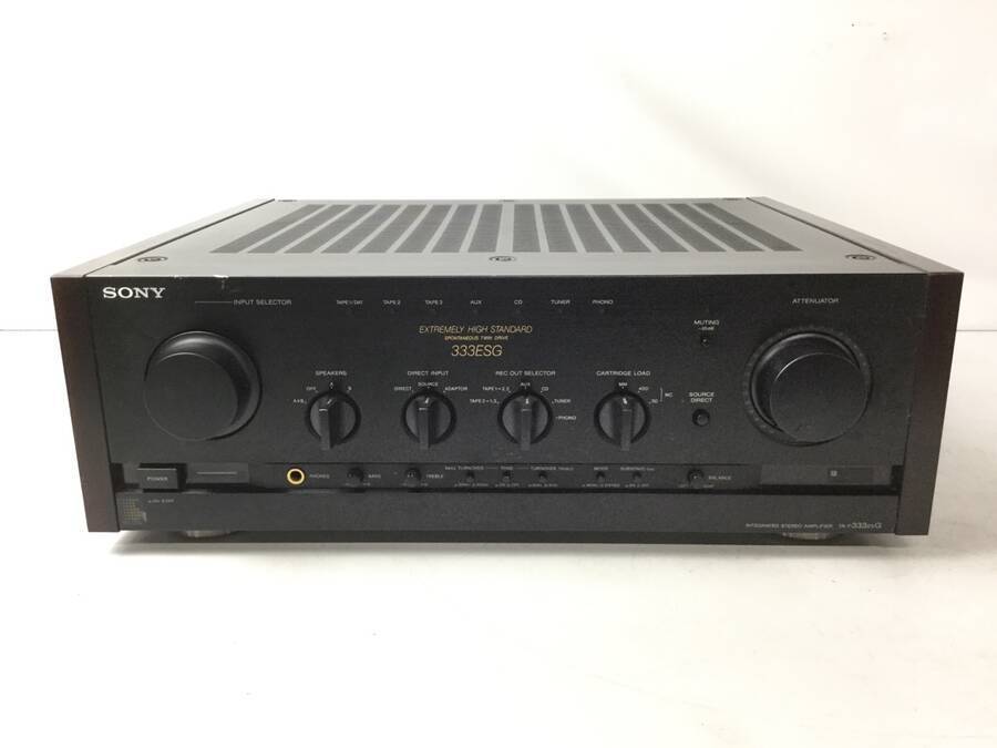 オーディオ機器 ②SONY プロ用パワーアンプ