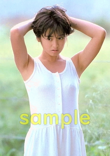 ◇◇◇ B 斉藤由貴 スケバン刑事 昭和アイドル L判 写真 50枚セット 超