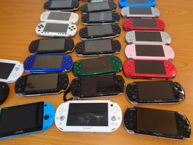 27台 まとめてセット 送料無料 ジャンク PS Vita PCH-2000 PSP 本体