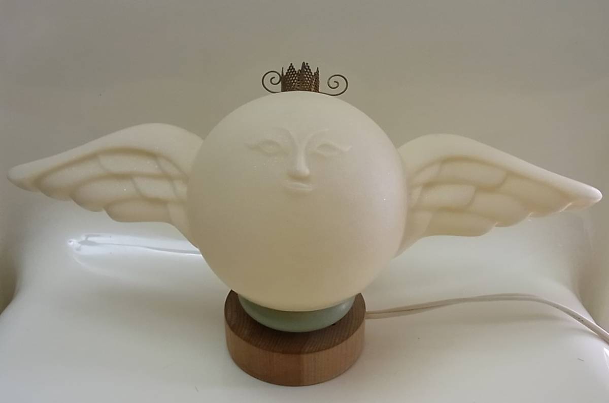 アトリエ絶対少年　オブジェランプ　フライングメガロポリス　ナイトスタンド　ナイトライト　希少作品　現代アート
