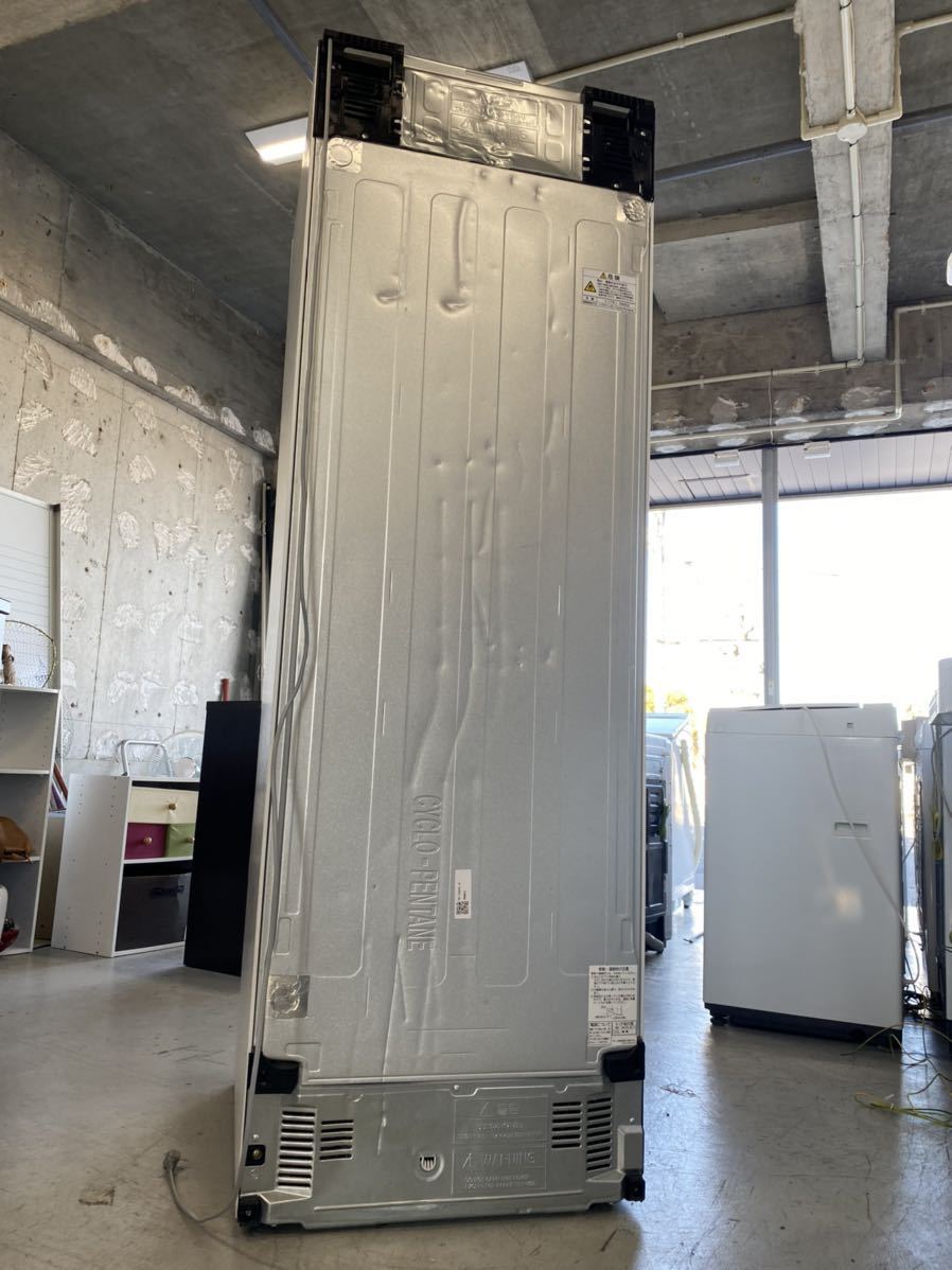 Panasonic パナソニックNR-E454PXL-Wノンフロン冷凍冷蔵庫 5ドア 450 L