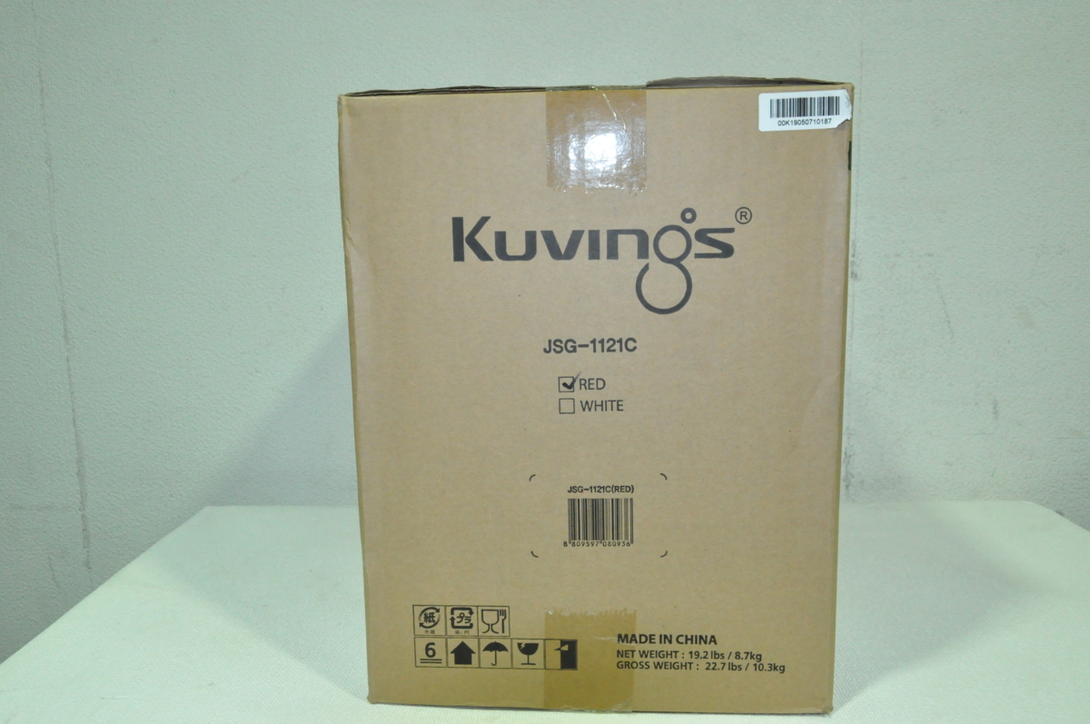【新品未開封品・1円スタート】Kuvings ホールスロージューサー JSG-1121C TM ホールスロージューサー Kuvings JSG-1121C 不用品 ジューサー 公式通販