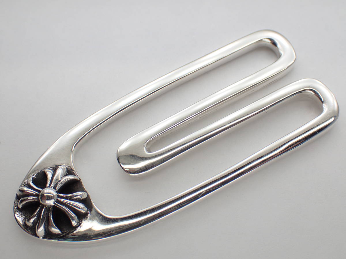正規品CHROME HEARTS CHプラスクリップ クロムハーツ CHプラス ヘア