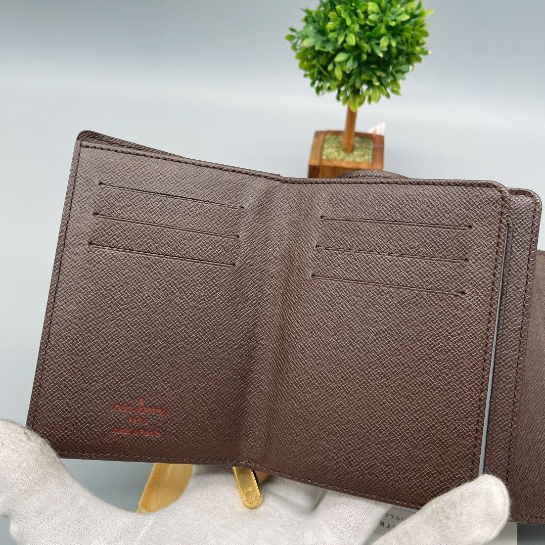 【美品】ルイヴィトン ダミエ ポルトフォイユ・ジョイ N60034 三つ折り財布 新品未使用 ルイヴィトン 三つ折り財布 ダミエ ポルトフォイユ ジョイ
