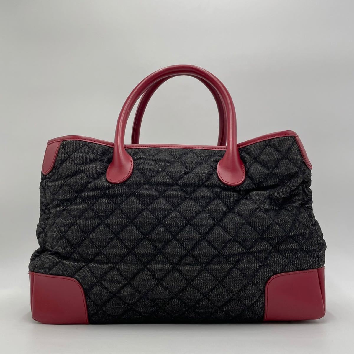 未使用/絶版》 BALENCIAGA バレンシアガ デニム キルティング トート  