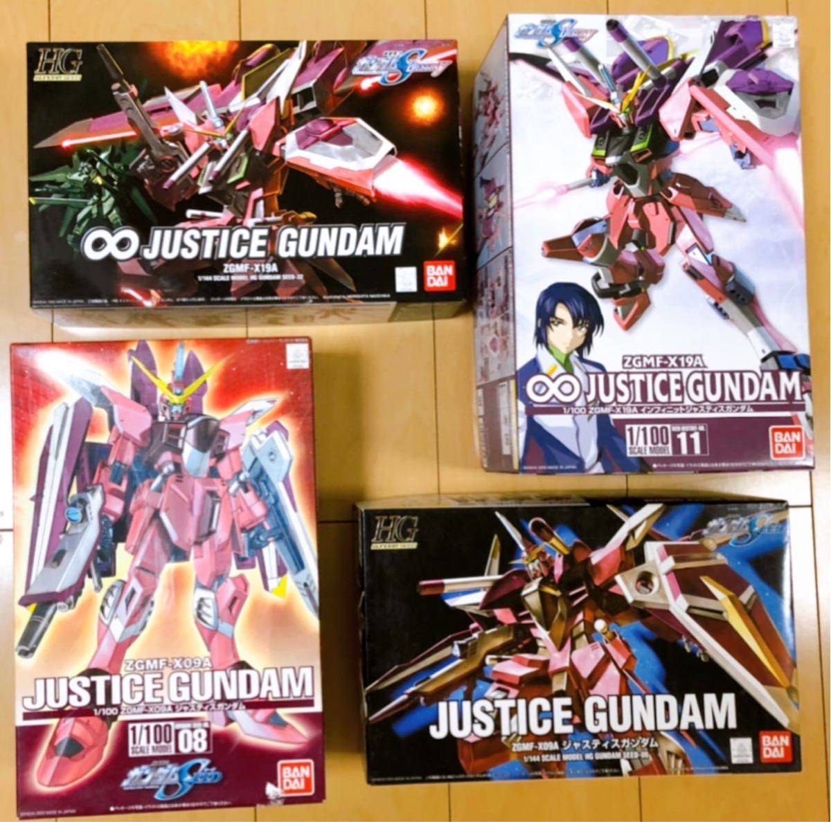 ガンプラSEED DESTINY 4セット 初回特典あり(機動戦士ガンダムSEED 