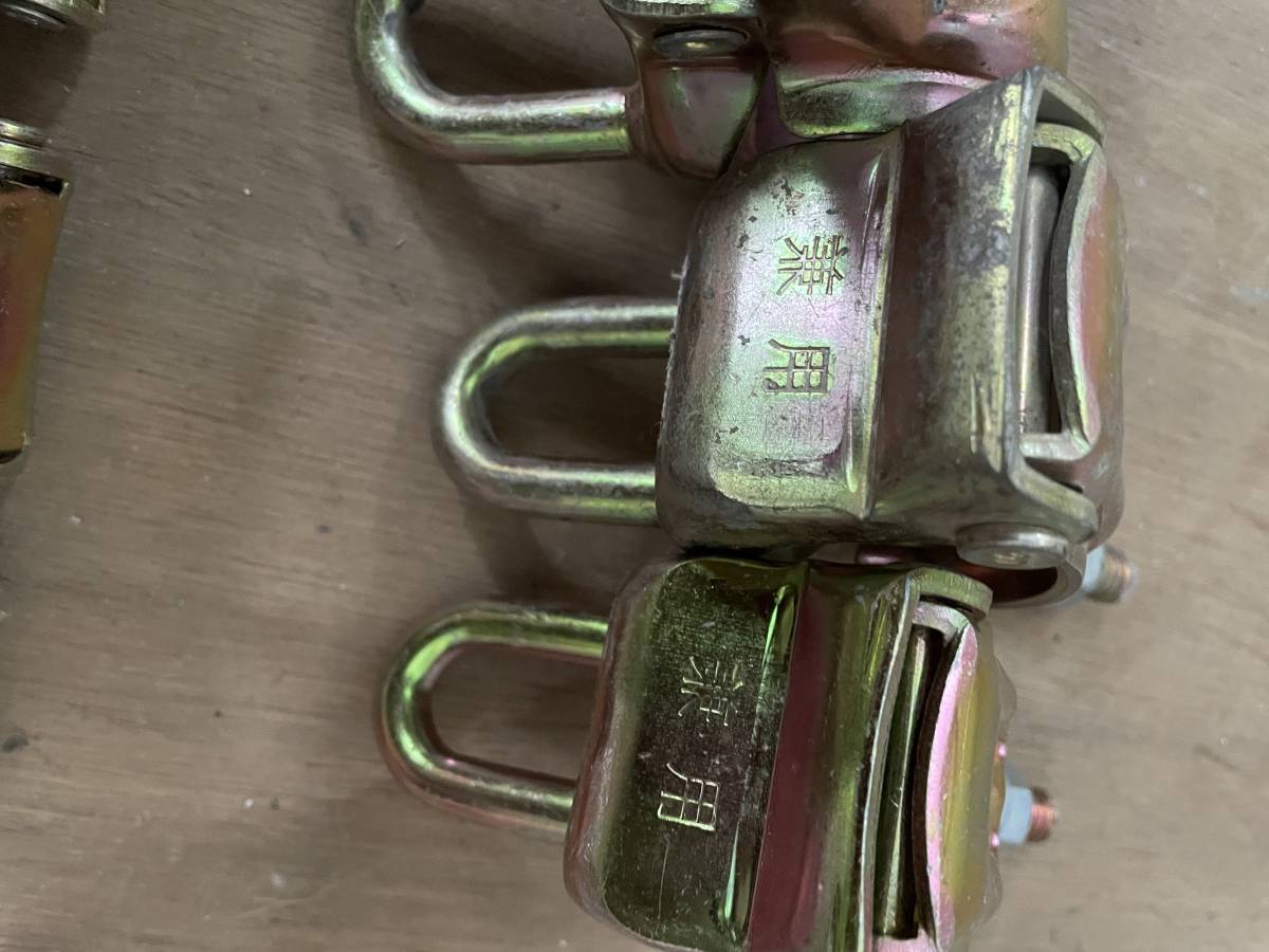 ａ３２ 足場材 リングクランプ 吊りクランプ 単管パイプ用 親綱用 安全帯用フック掛け 15個セット 送料着払い 足場台 足場板 売買されたオークション情報 Yahooの商品情報をアーカイブ公開 オークファン Aucfan Com