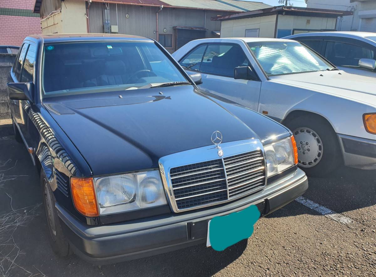 最終出品 メルセデス・ベンツ 1989年式 W124 300ディーゼルターボ 左
