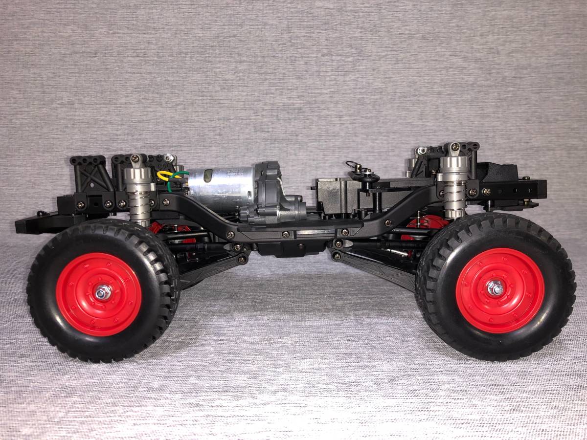 タミヤ CC-02 シャシー フルベアリング完成品 新品（ウニモグ406用