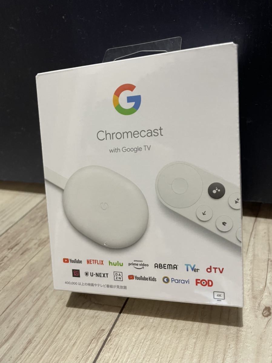 Chromecast クロームキャスト with Google TV グーグル クロムキャスト