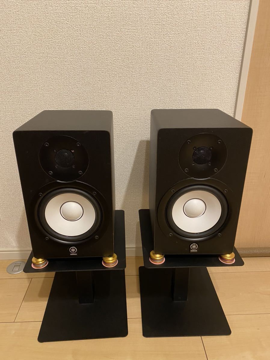 Yamaha スタジオモニタースピーカー HS50M インシュレーター付き