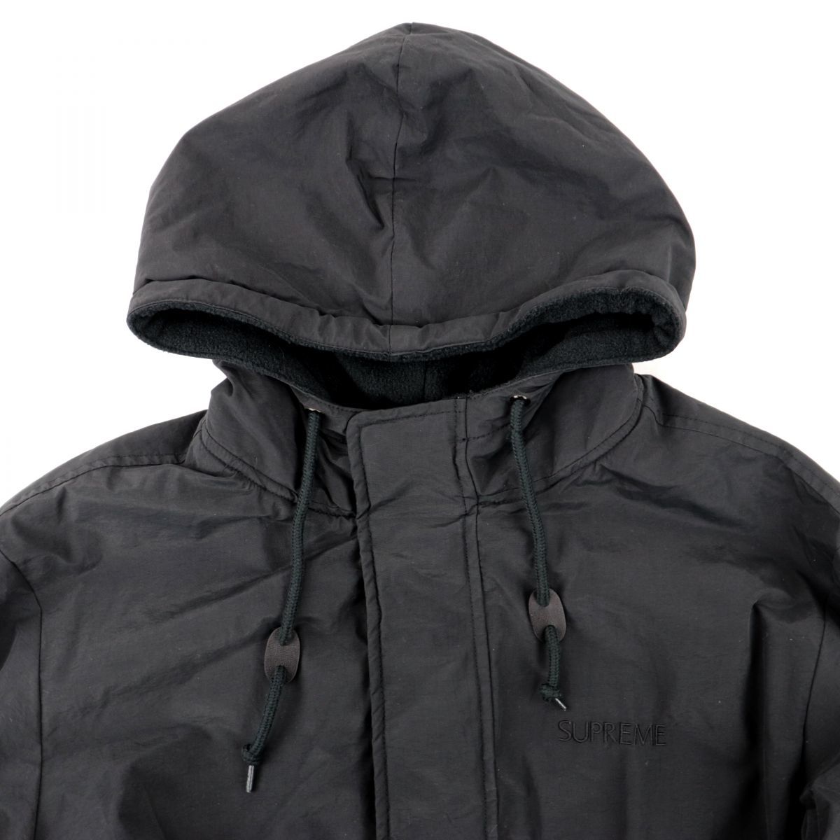 美品 シュプリーム 20AW ポーラテックサイドラインパーカ コート 
