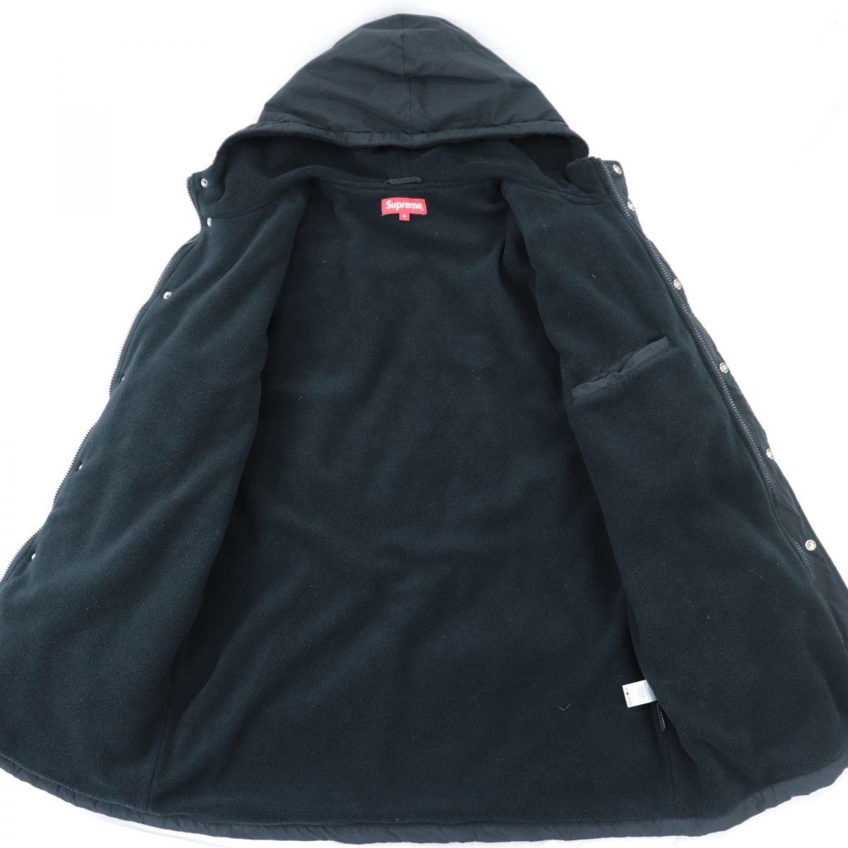 美品 シュプリーム 20AW ポーラテックサイドラインパーカ コート 